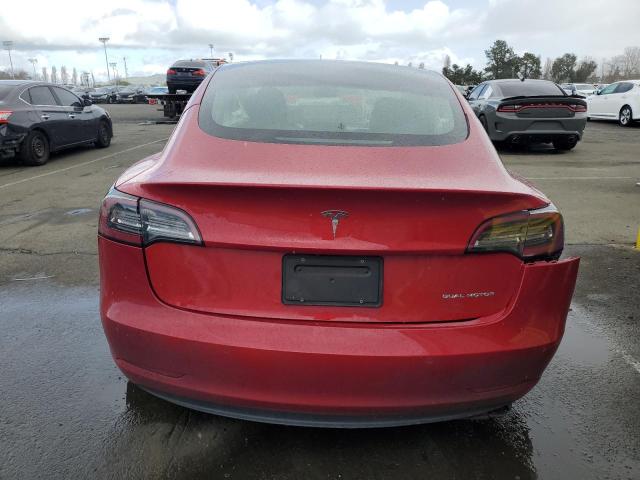  TESLA MODEL 3 2020 Red
