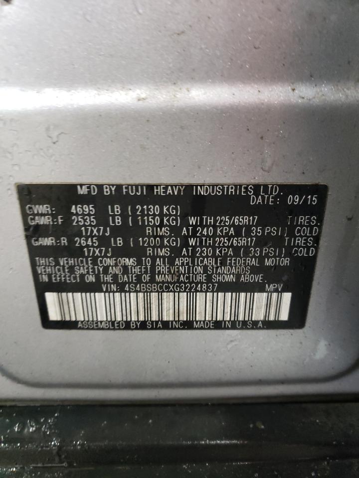 2016 Subaru Outback - Image 13