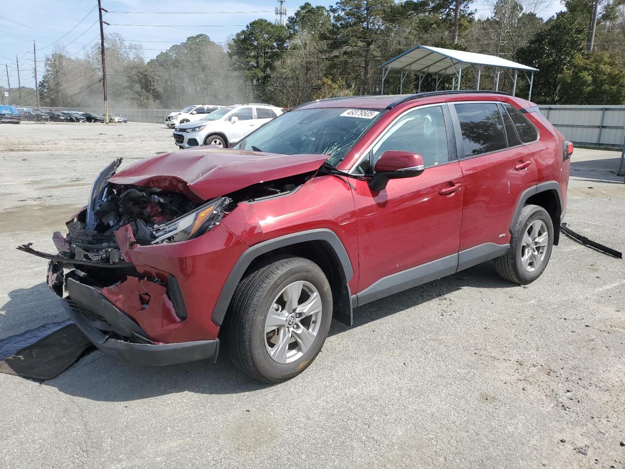 2024 Toyota Rav4 Xle للبيع في Savannah، GA - Front End
