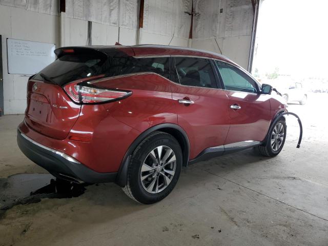  NISSAN MURANO 2015 Czerwony