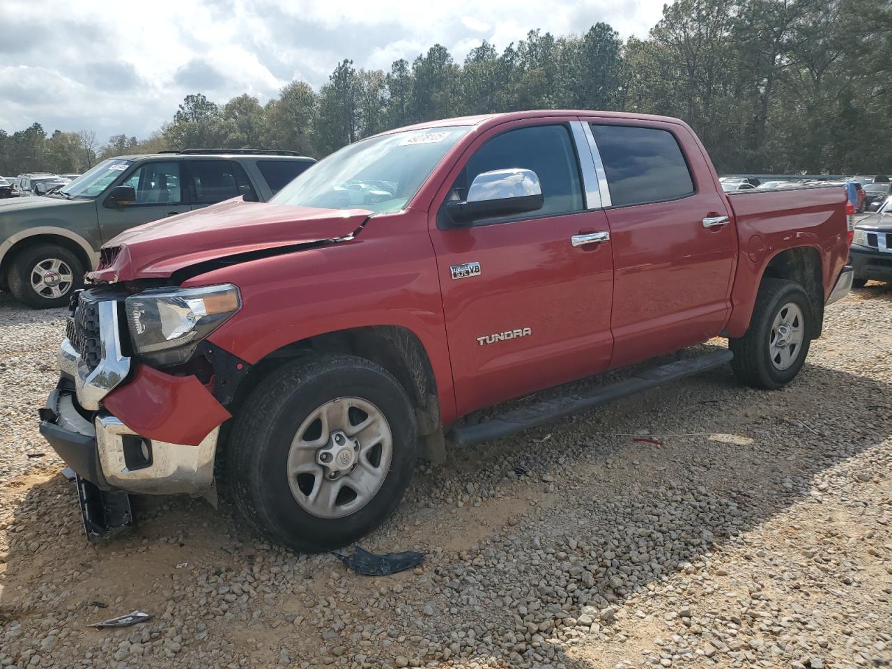 2020 Toyota Tundra Crewmax Sr5 на продаже в Eight Mile, AL - Front End