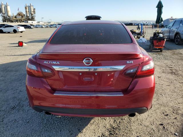  NISSAN ALTIMA 2017 Czerwony