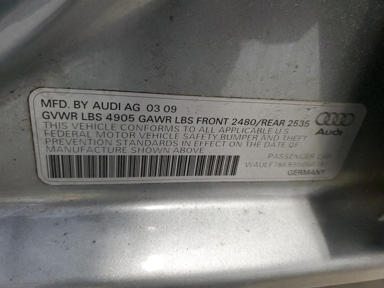 2009 Audi A4 - Image 13
