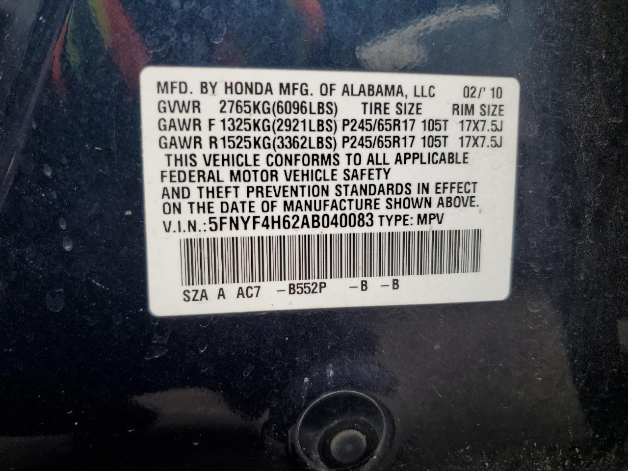 2010 Honda Pilot - Image 13