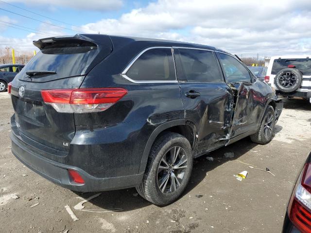  TOYOTA HIGHLANDER 2017 Czarny