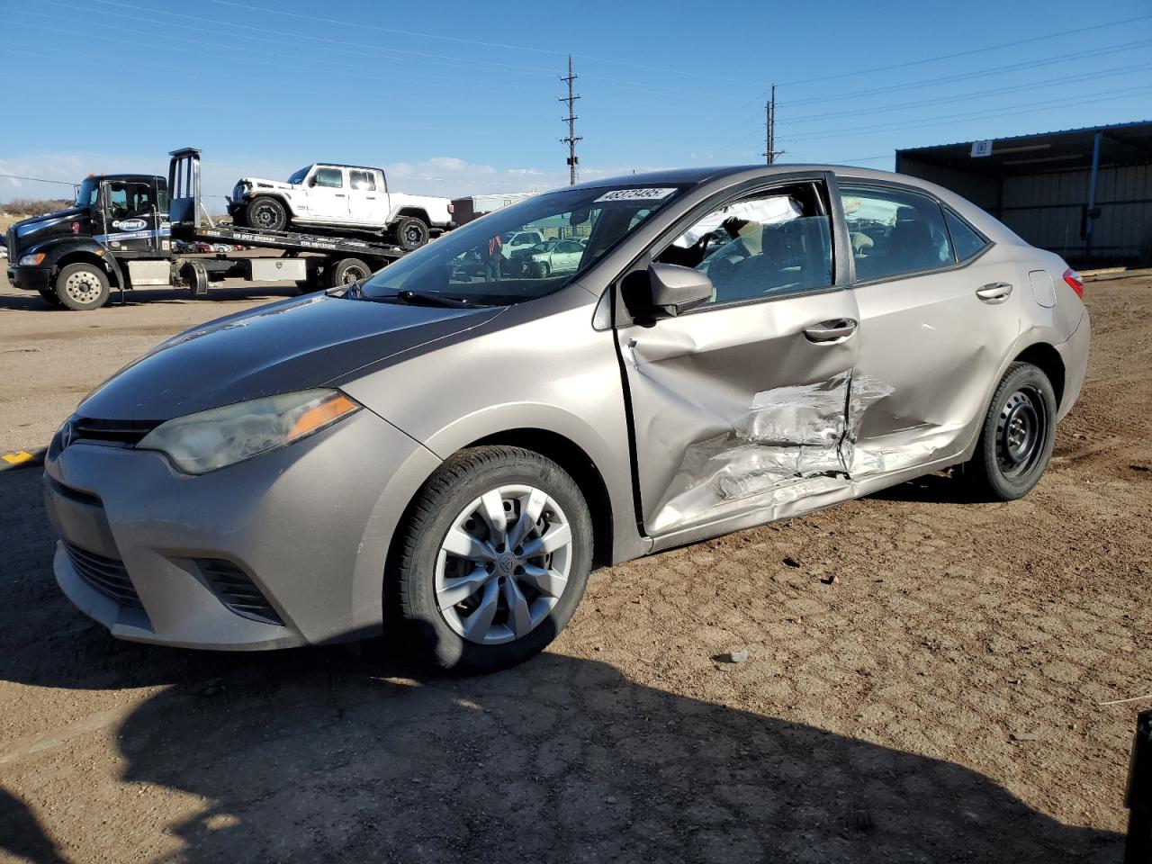 2016 Toyota Corolla L للبيع في Colorado Springs، CO - Side