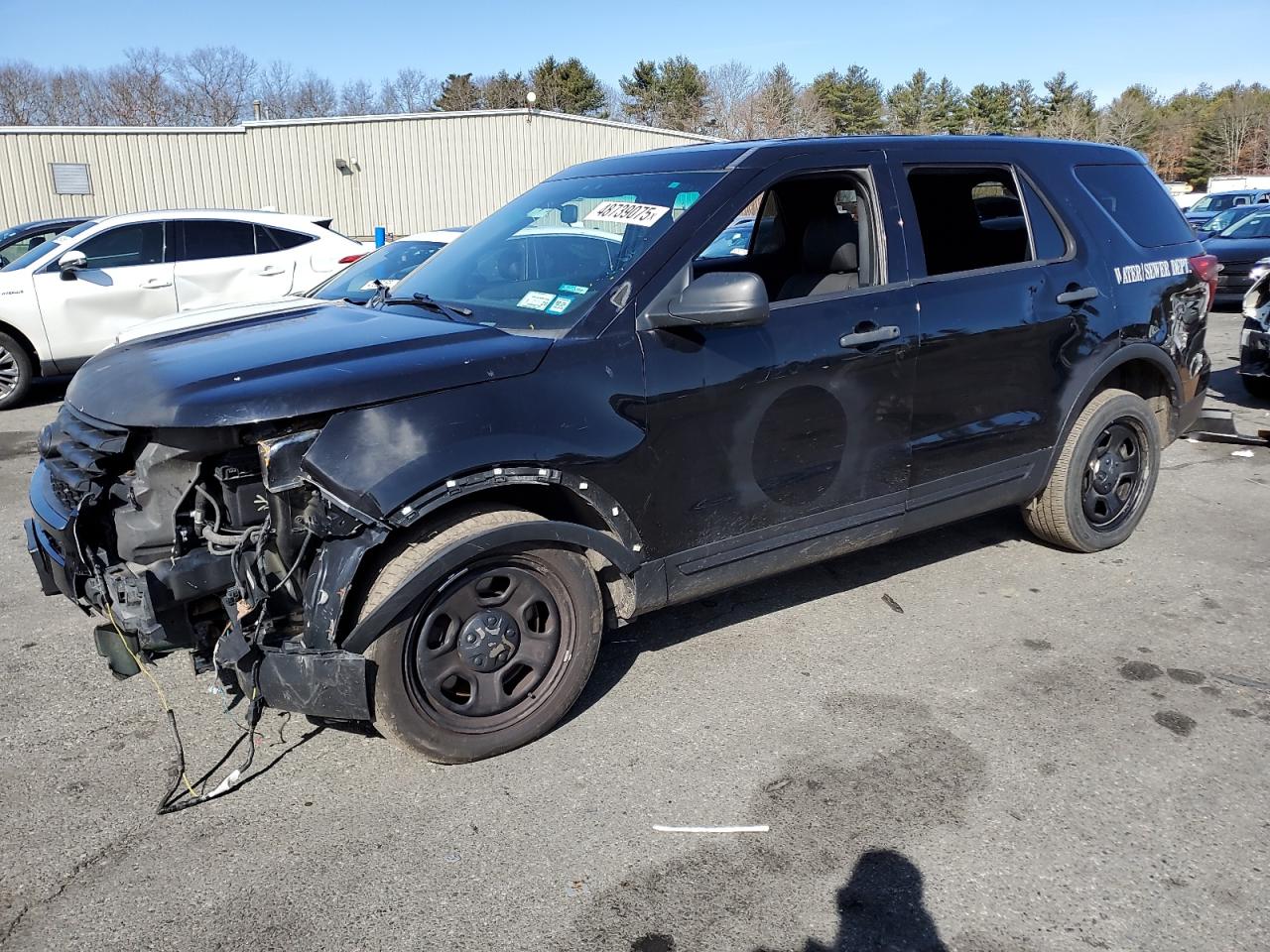 2016 Ford Explorer Police Interceptor იყიდება Exeter-ში, RI - Normal Wear