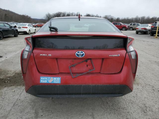  TOYOTA PRIUS 2016 Red