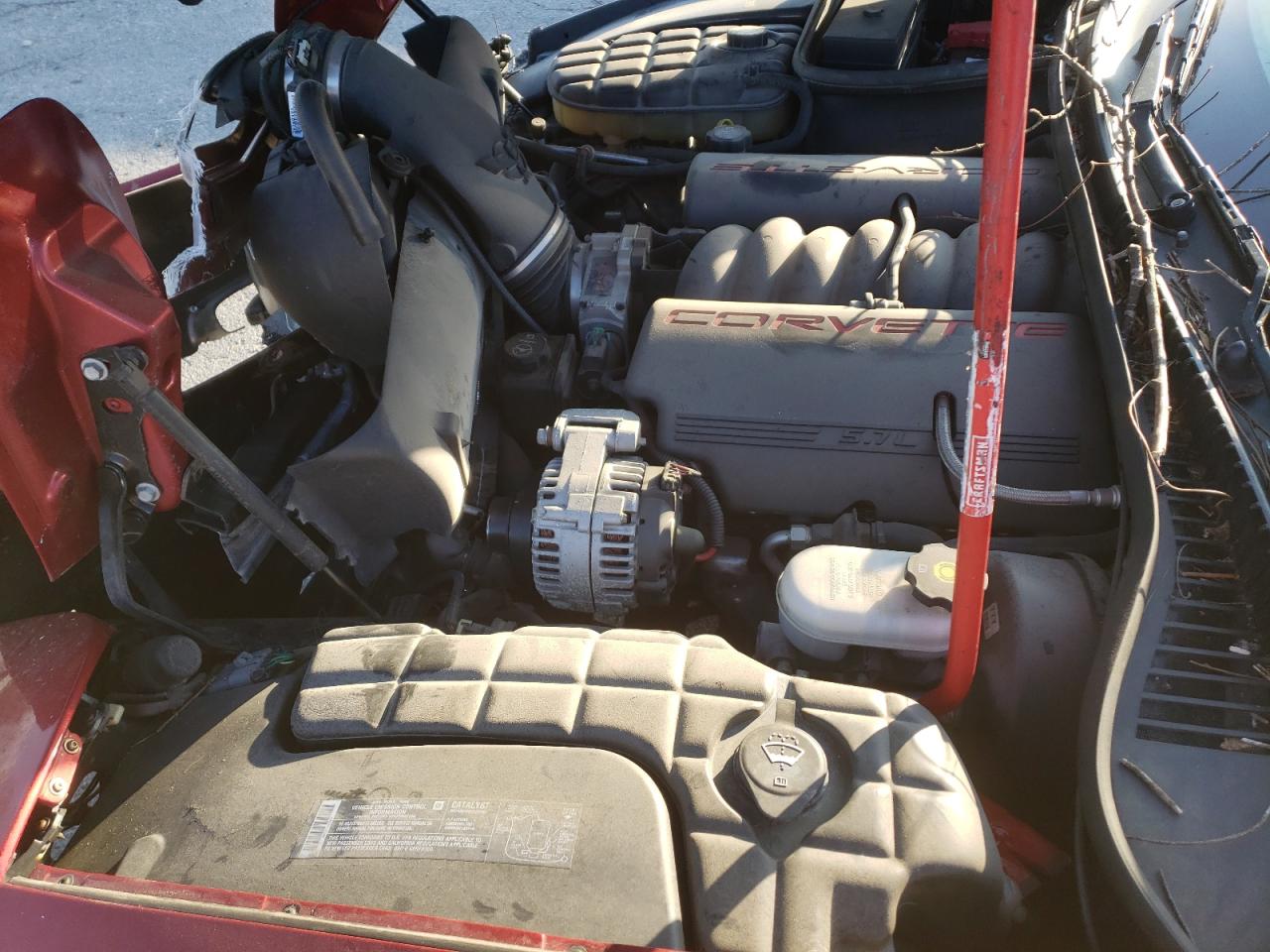 2004 Chevrolet Corvette VIN: 1G1YY32G545117856 Lot: 50566405