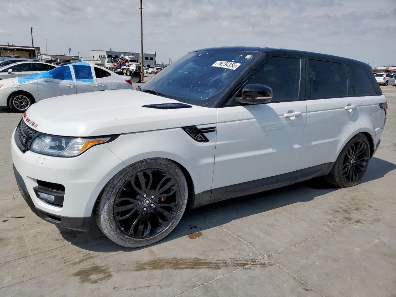 2016 LAND ROVER RANGEROVER WHITE VIN: SALWR2EF8GA590860