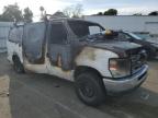 2013 Ford Econoline E150 Van იყიდება Vallejo-ში, CA - Burn