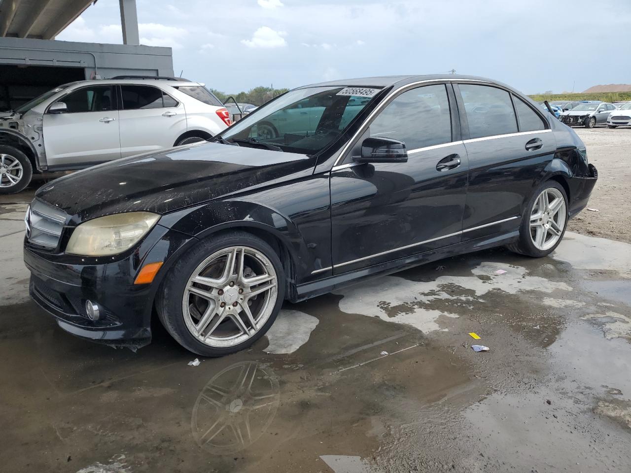 2010 Mercedes-Benz C 300 de vânzare în West Palm Beach, FL - Rear End
