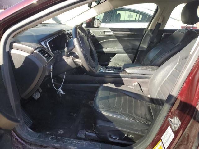 FORD FUSION 2017 Maroon