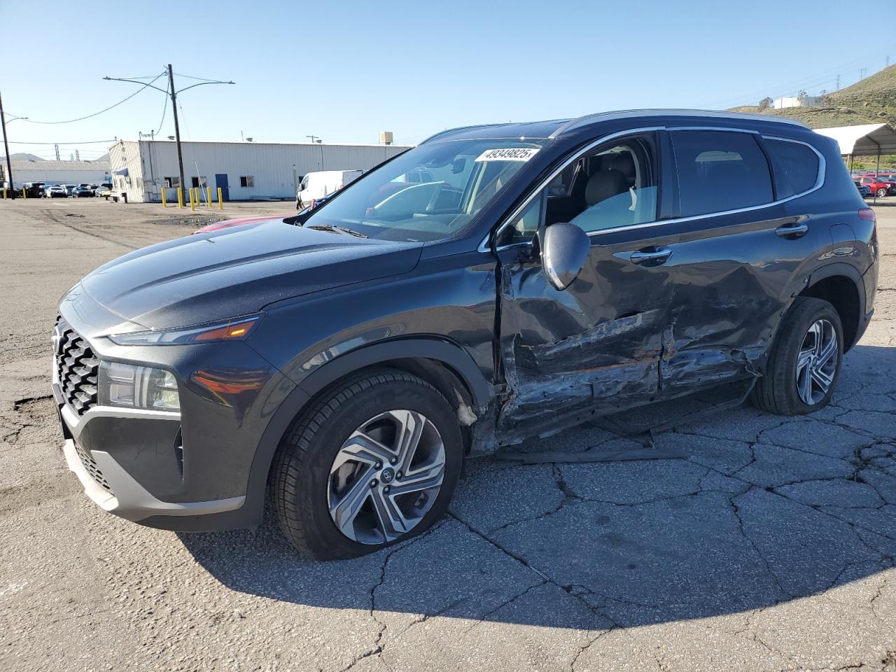 2023 Hyundai Santa Fe Sel продається в Colton, CA - Side