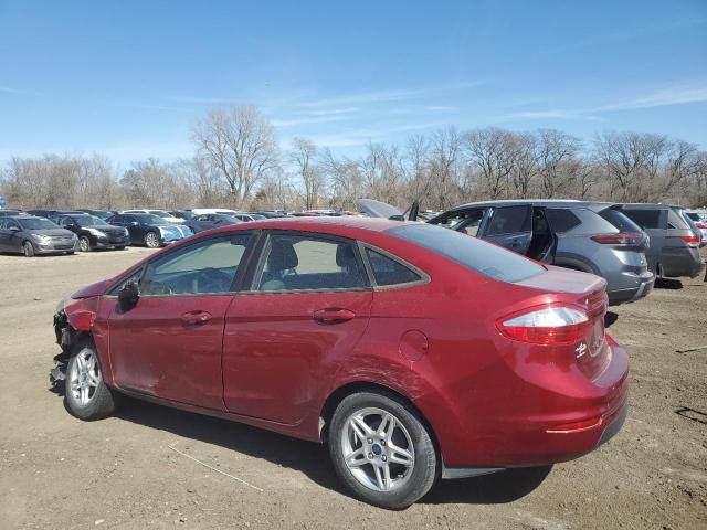  FORD FIESTA 2017 Czerwony