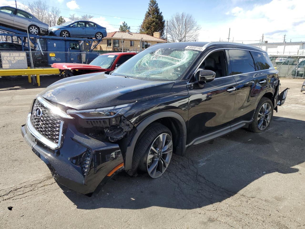 2023 Infiniti Qx60 Luxe за продажба в Denver, CO - All Over