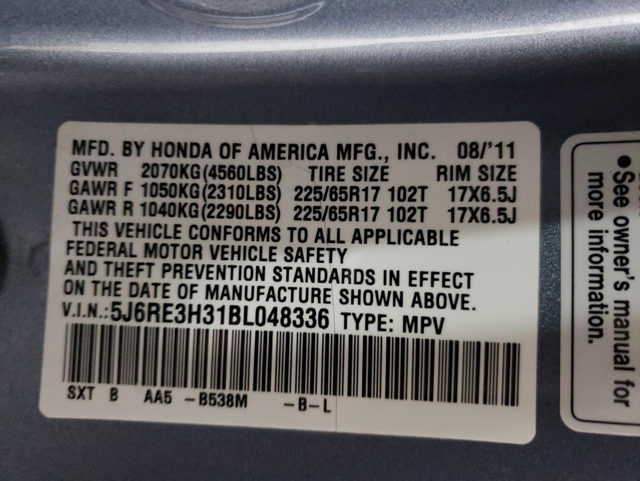 2011 Honda CR-V - Image 13