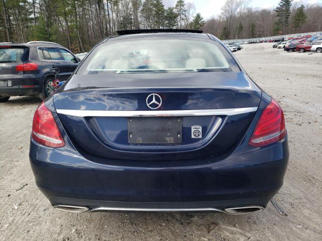 MERCEDES-BENZ C-CLASS 2015 Blue