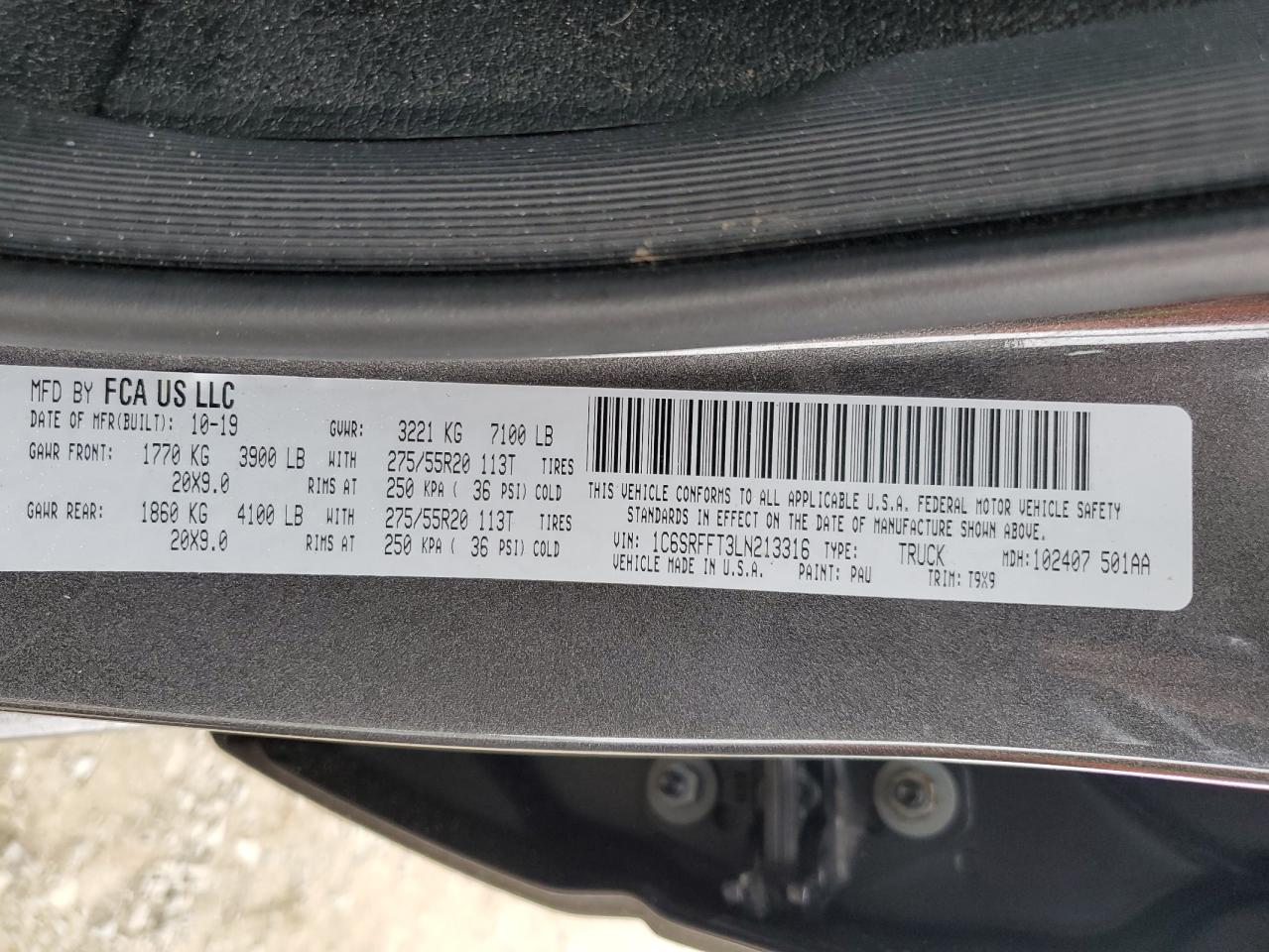 2020 RAM 1500 - Image 14