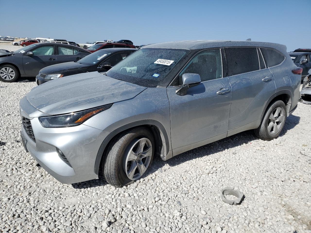 2021 Toyota Highlander L на продаже в Temple, TX - Front End