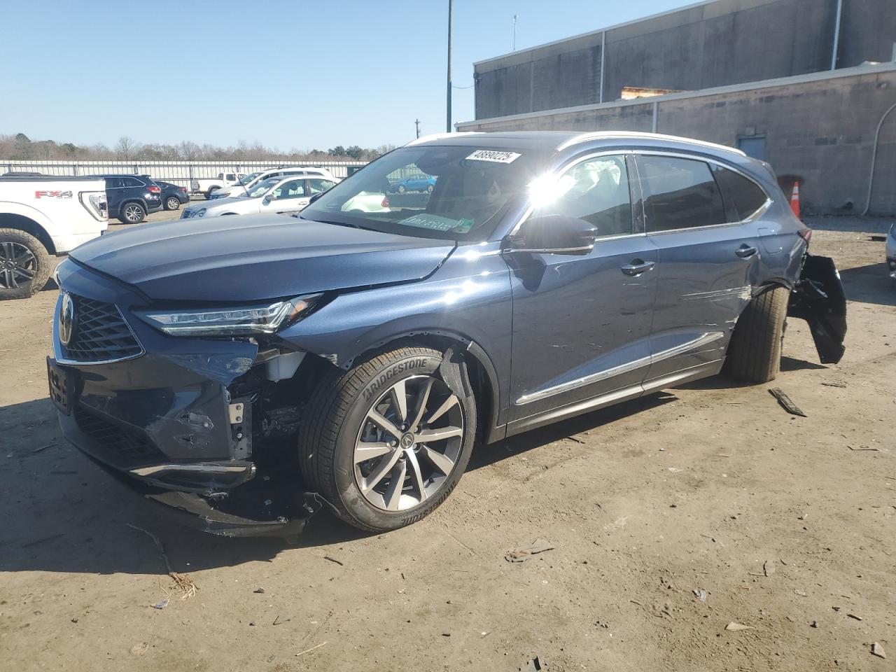 2025 Acura Mdx Technology للبيع في Fredericksburg، VA - Front End