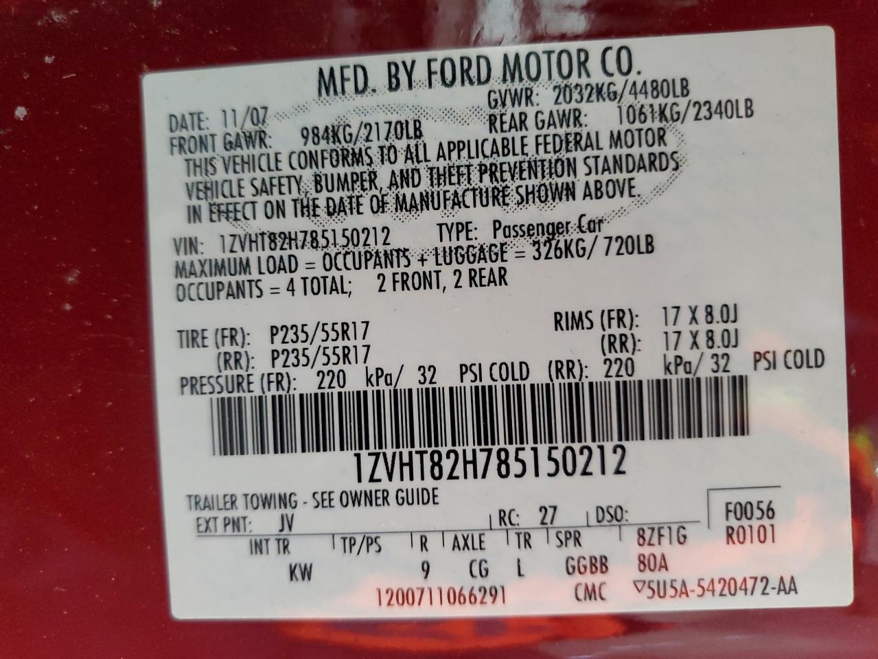 2008 Ford Mustang - Image 12