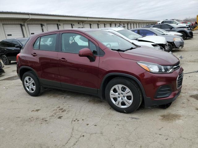 Parquets CHEVROLET TRAX 2017 Burgundy