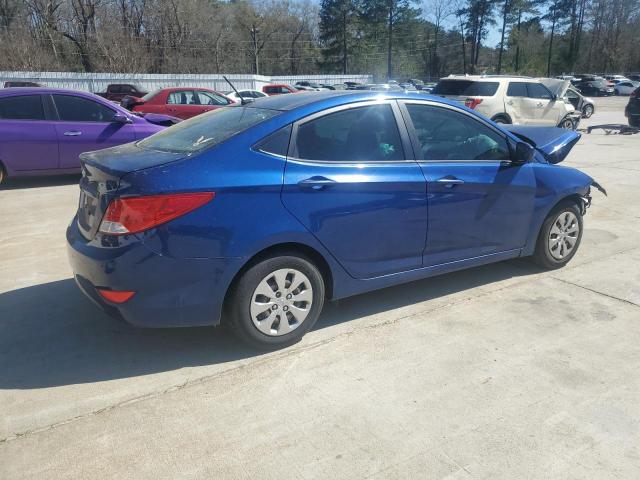 Sedans HYUNDAI ACCENT 2015 Granatowy