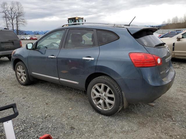  NISSAN ROGUE 2012 Синий