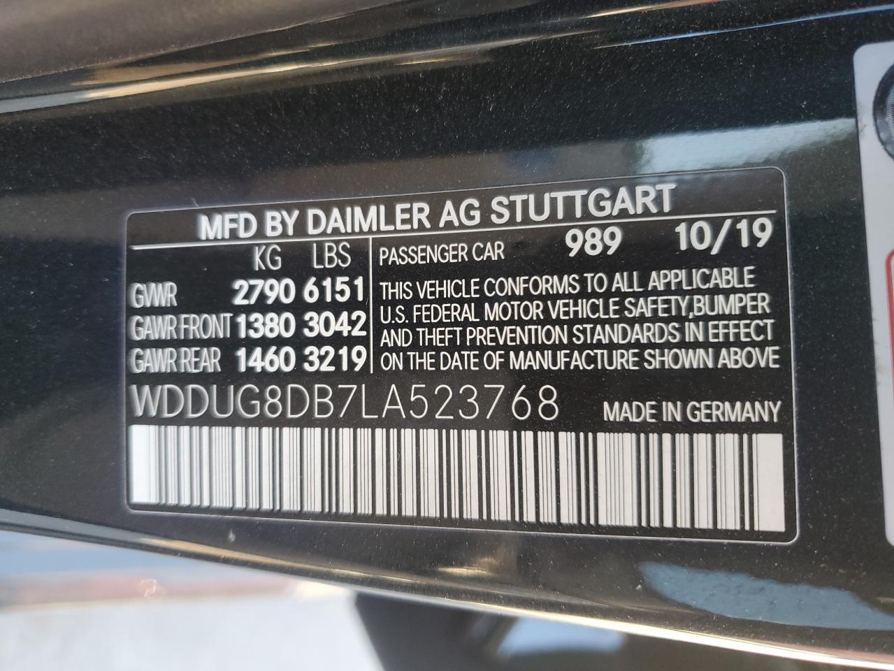2020 Mercedes-Benz S-klasse - Image 12