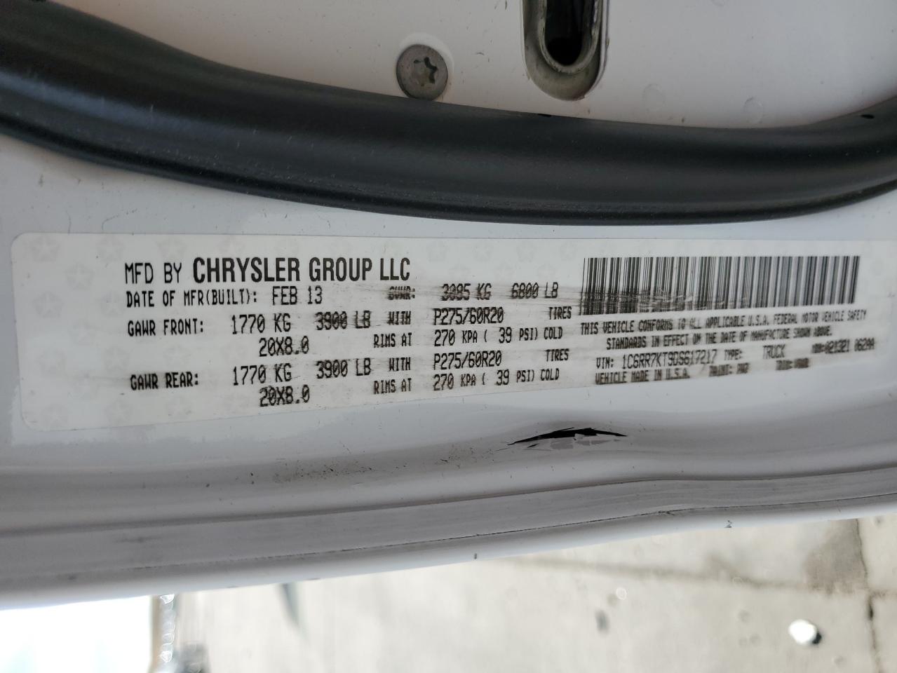 2013 RAM 1500 - Image 12