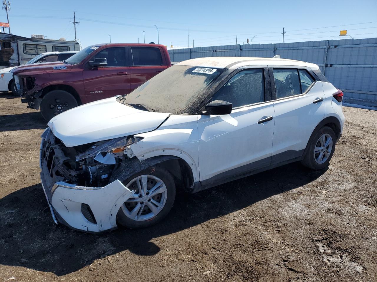 2021 Nissan Kicks S за продажба в Greenwood, NE - Front End