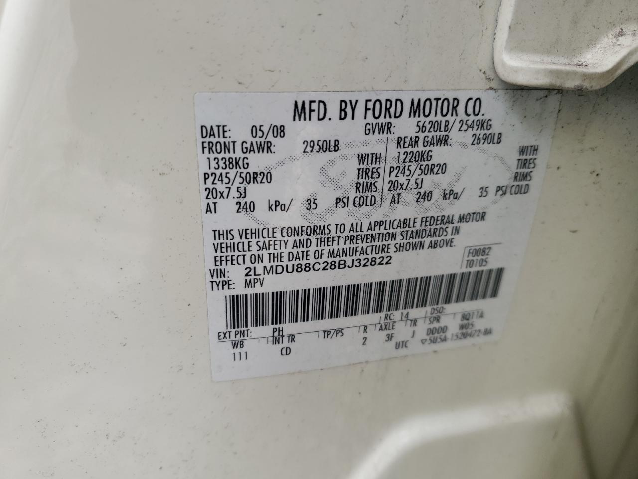2008 Lincoln MKX - Image 14