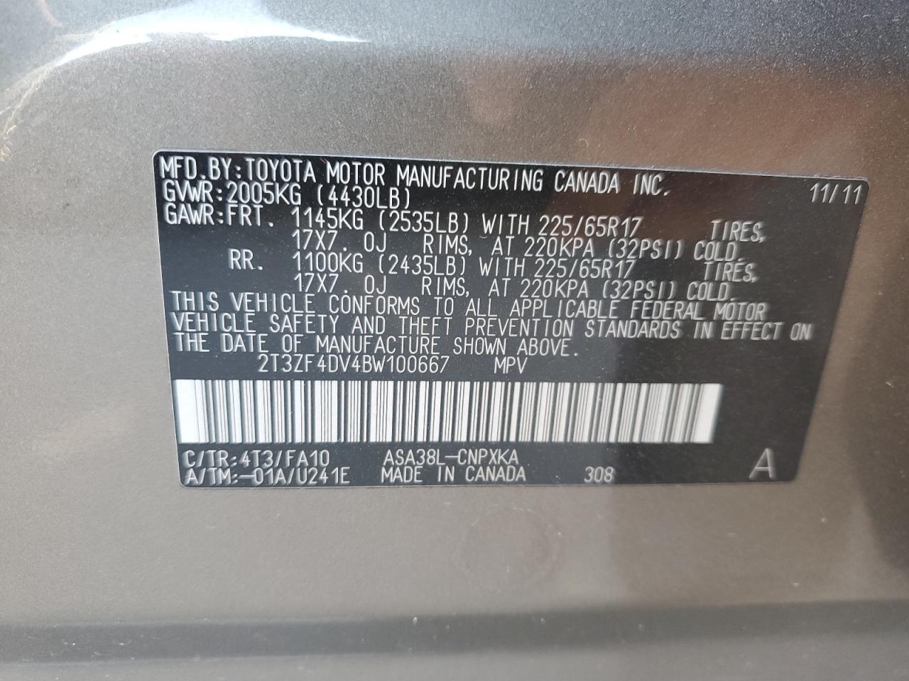 2011 Toyota RAV 4 - Image 12