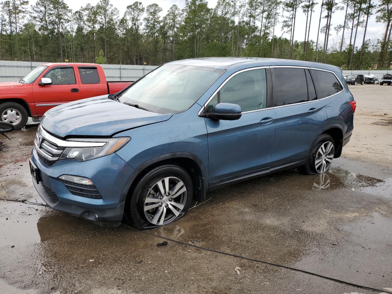 2016 Honda Pilot Exln zu verkaufen in Harleyville, SC - Side
