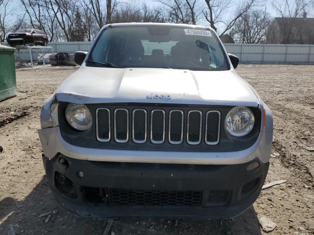  JEEP RENEGADE 2017 Srebrny