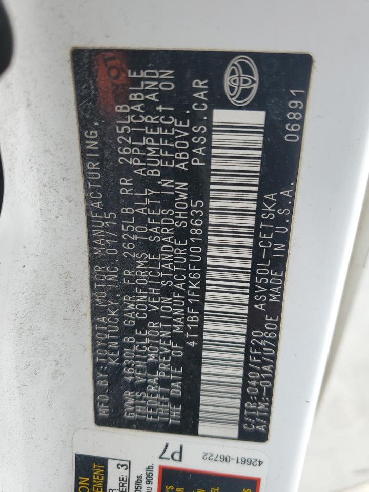 2015 Toyota Camry - Image 12