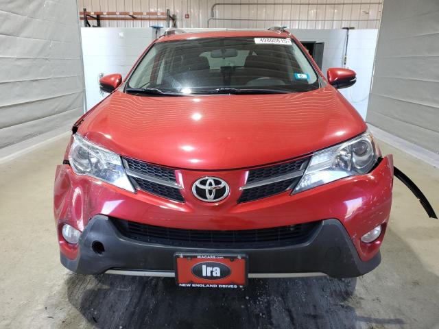  TOYOTA RAV4 2014 Червоний