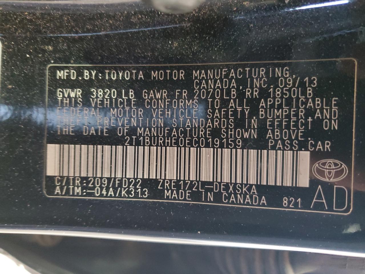 2014 Toyota Corolla - Image 12