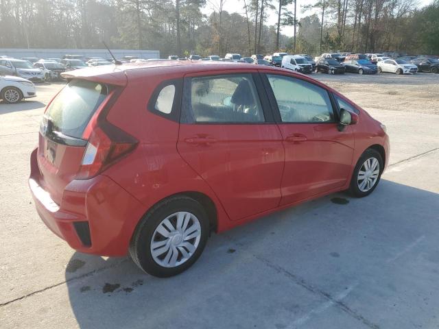 Hatchbacks HONDA FIT 2016 Czerwony