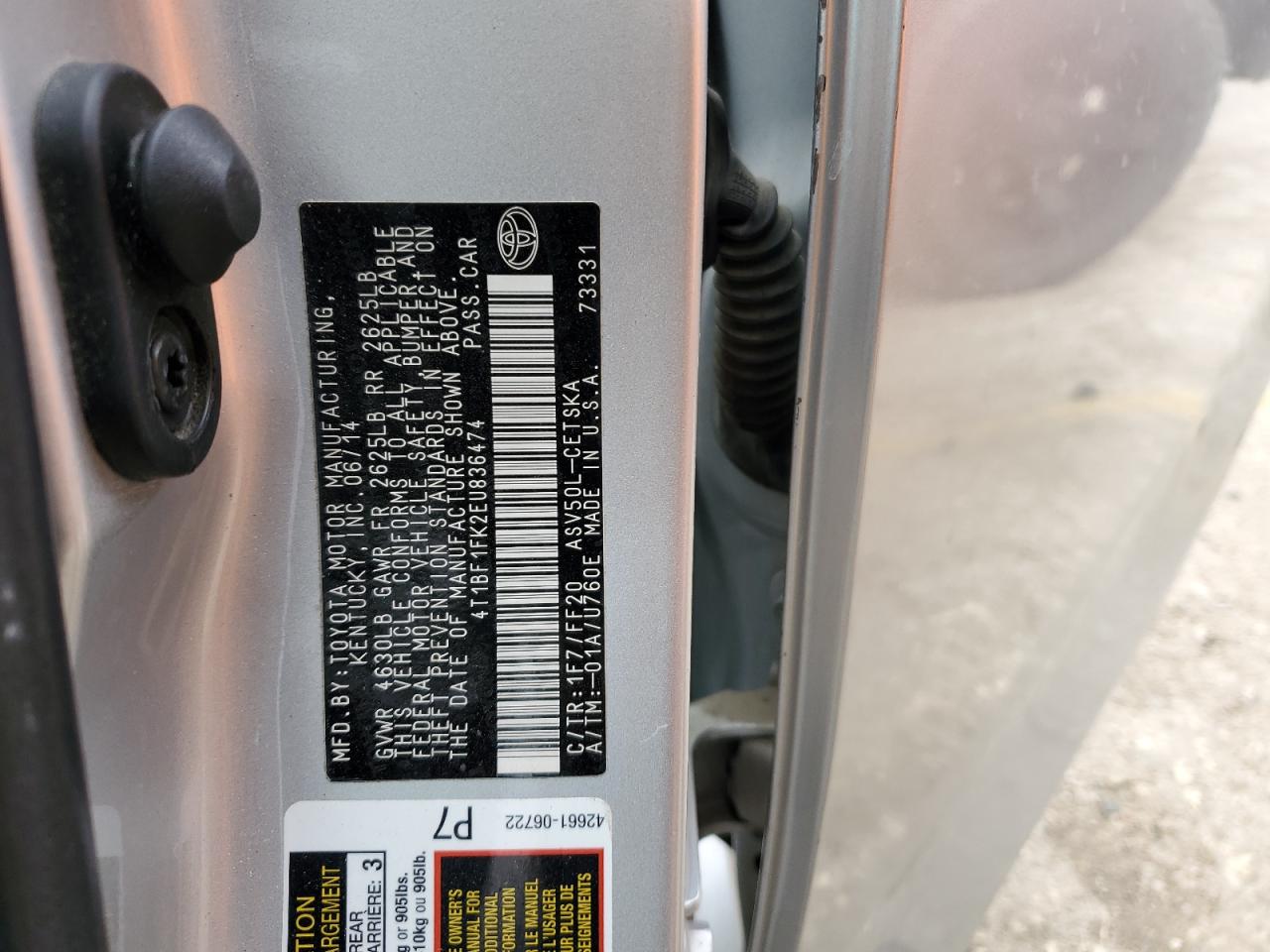 2014 Toyota Camry - Image 14