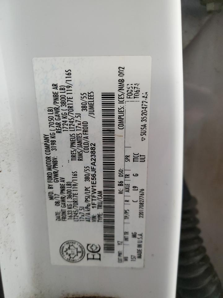1FTFW1E56JFA23882 FORD F-150 2018