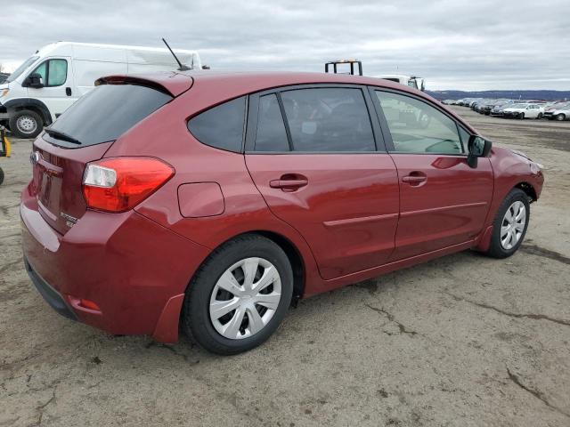 Кроссоверы SUBARU IMPREZA 2015 Бордовый