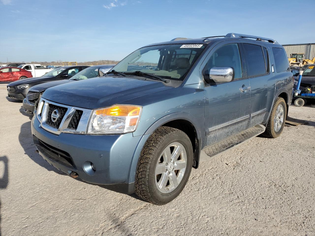 2011 Nissan Armada Sv للبيع في Kansas City، KS - Side