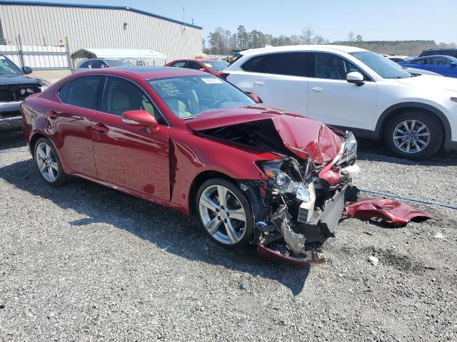  LEXUS IS 2012 Burgundy