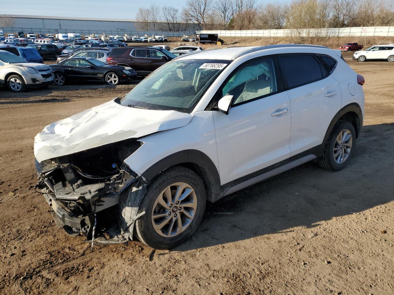 2018 Hyundai Tucson Sel на продаже в Davison, MI - All Over
