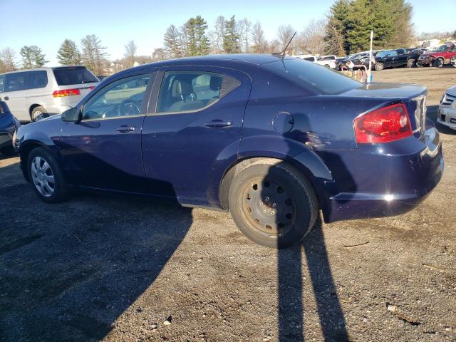  DODGE AVENGER 2014 Granatowy