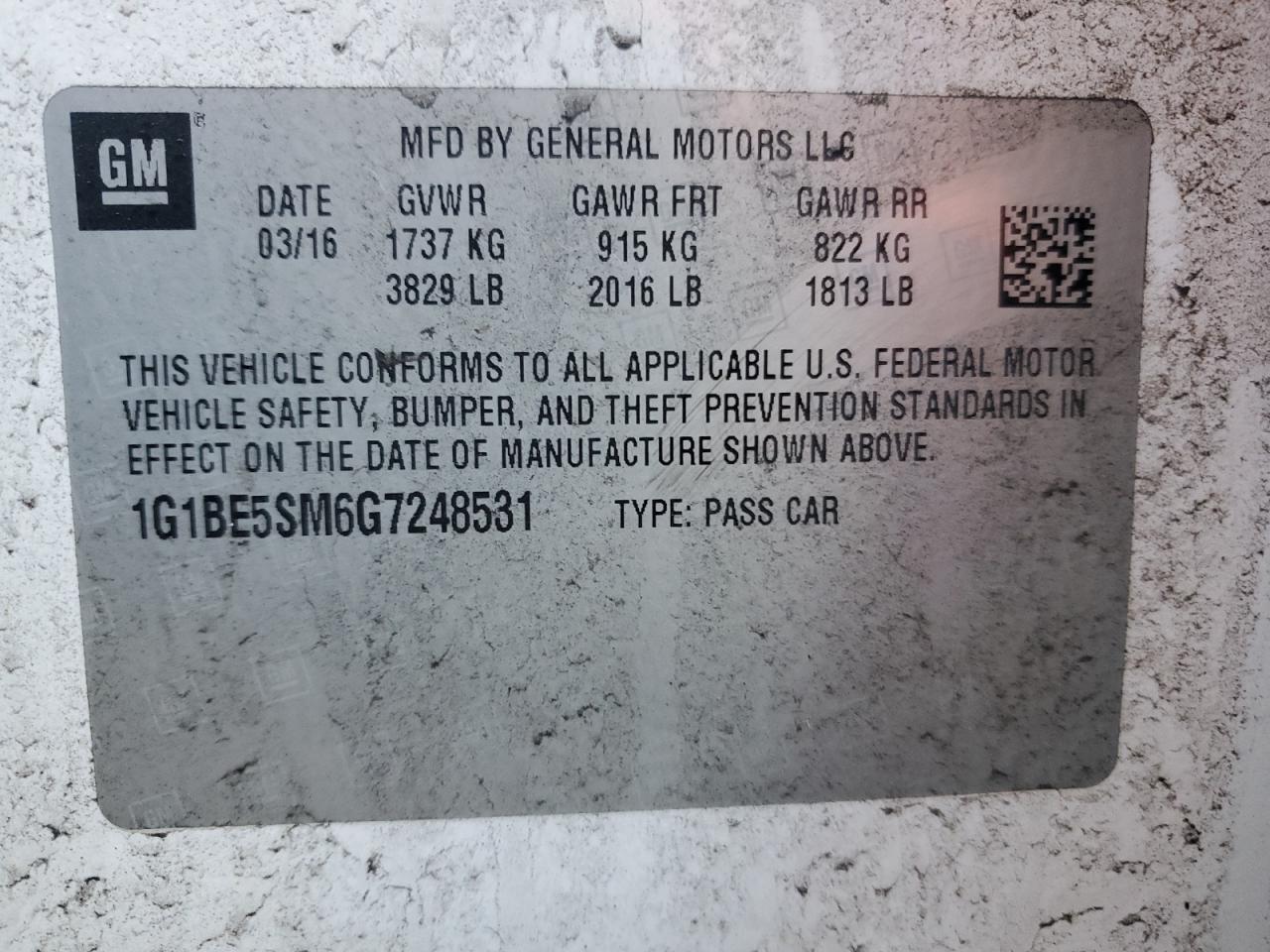 2016 Chevrolet Cruze - Image 12