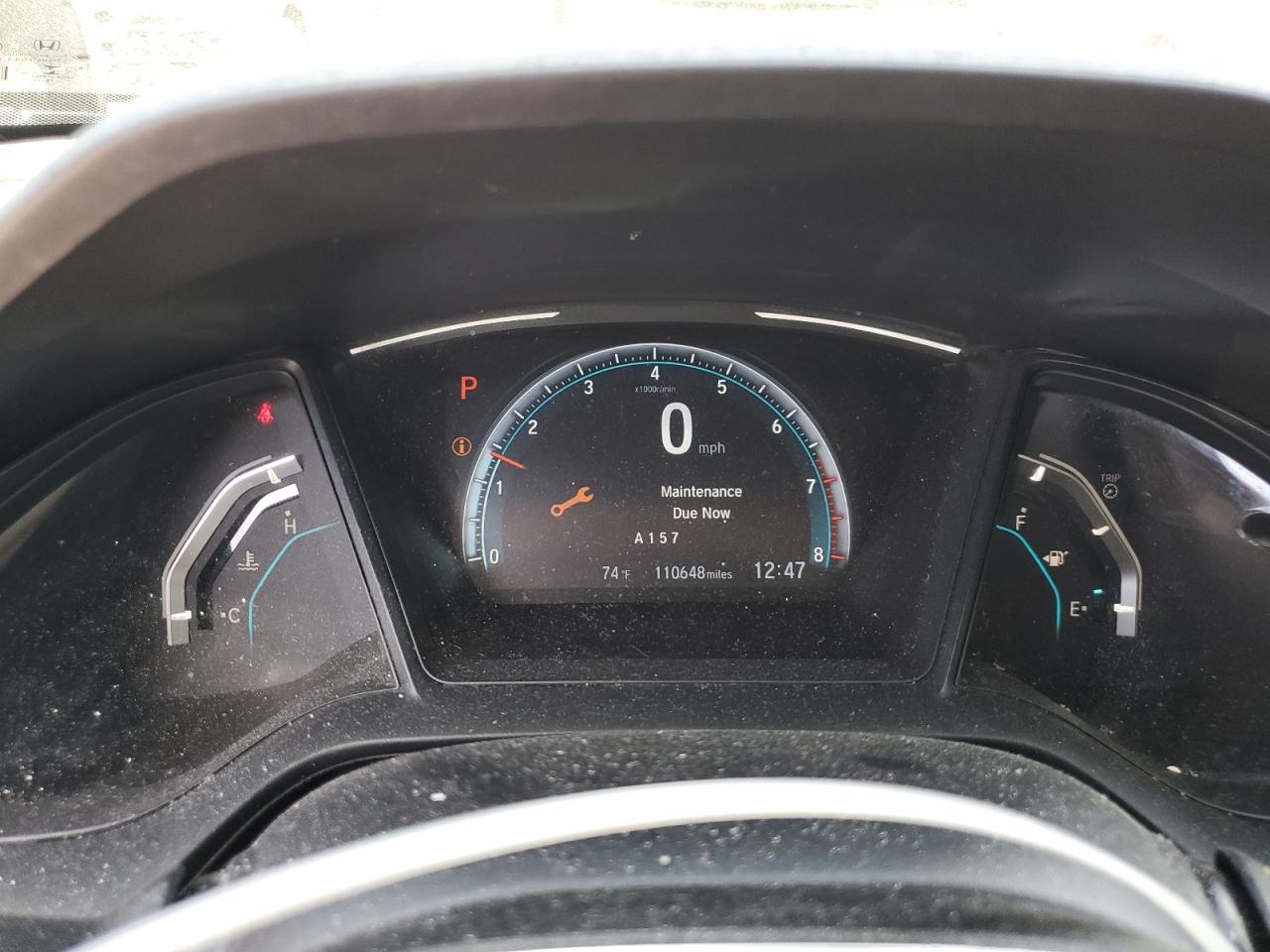 19XFC2F60KE004438 HONDA CIVIC 2019