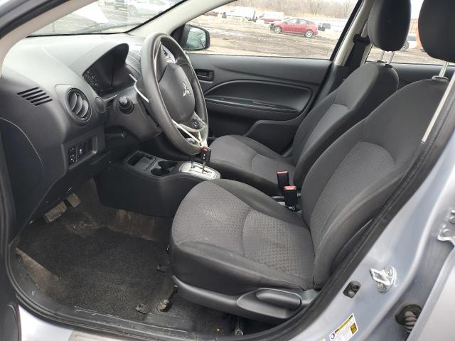  MITSUBISHI MIRAGE 2018 Серебристый